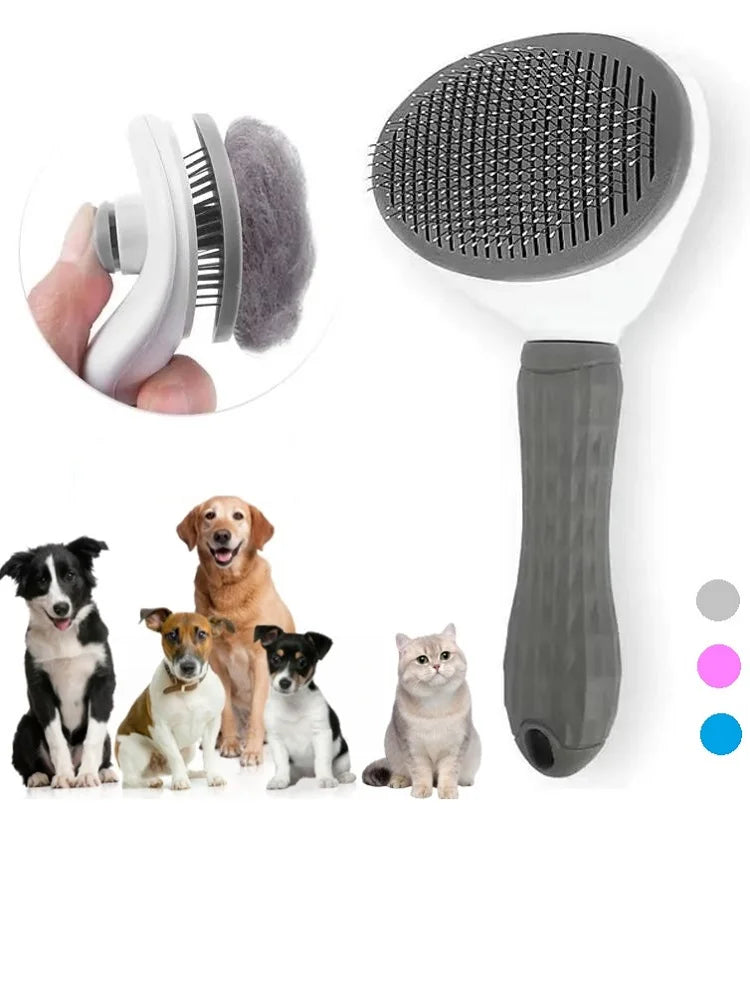 Self-cleaning Pet Comb
