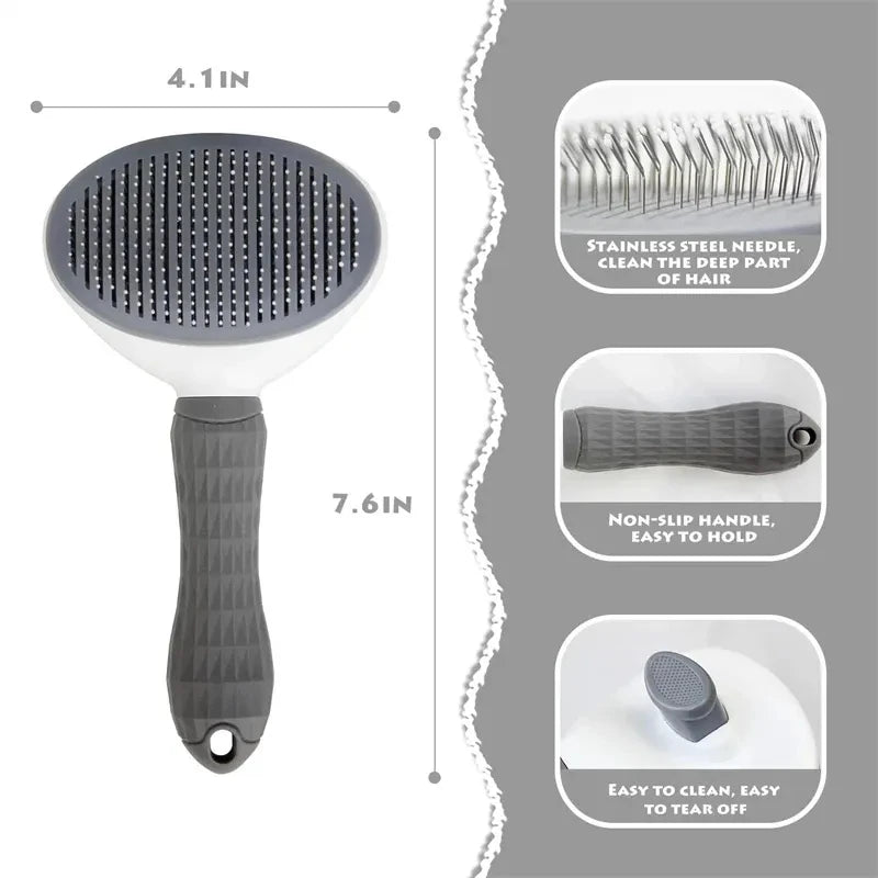 Self-cleaning Pet Comb
