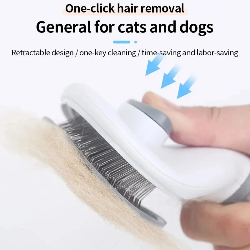 Self-cleaning Pet Comb