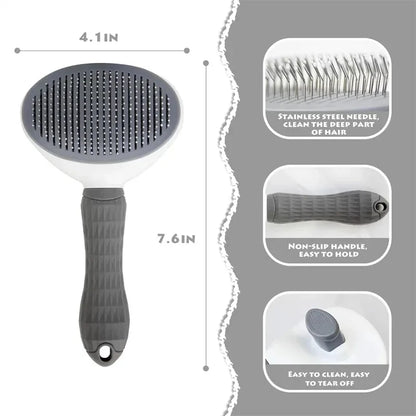 Self-cleaning Pet Comb